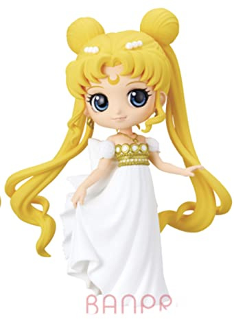 Banpresto Sailor Moon Eternal Q Posket Prinzessin Gelassenheit, Pastell, PVC-Figur, 14 cm