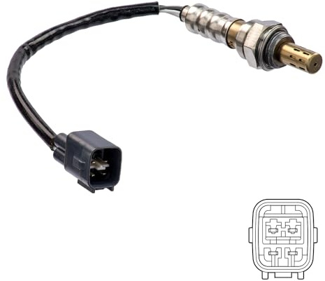 DELPHI ES21176-12B1 Lambdasonde Diagnosesonde nach Katalysator Oxygen O2 Sensor Beheizt Kompatibel mit TOYOTA Yaris Schrägheck P9 8946552540