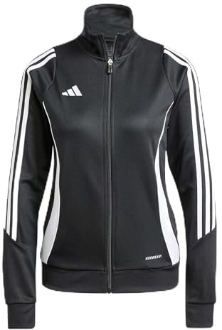 adidas Veste d'entraînement Tiro 24 pour femme, Noir/blanc, XS