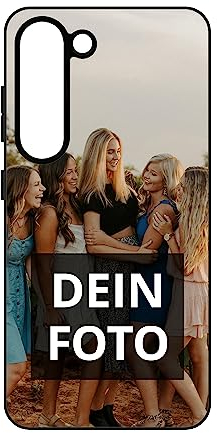 PhotoFancy® – Samsung Galaxy S23 Hülle mit Foto Personalisieren – Handyhülle selbst gestalten (Softcase)