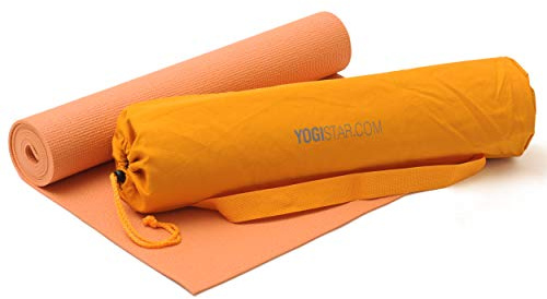 Yoga-Set Starter Edition (yogamatte + Yogatasche) Mango