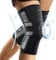 CAMBIVO Kniebandage Männer Damen X2 mit PMMA Stabilisatoren & Patella-Polster, Bandage Knie Rutschfest & Atmungsaktiv, Knee Support für Meniskusriss, Arthritis, ACL, Gelenkschmerzen, Sport