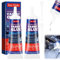 KFDDRN Colla per tessuti, lavabile in lavatrice, 2 pezzi, 75 ml, colla per tessuti, tessuti, cotone, pelle, jeans, colla trasparente