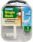 AMK® Plasplugs Single Hook for Hollow Doors Door & Partitions Integral Fixing Screw White