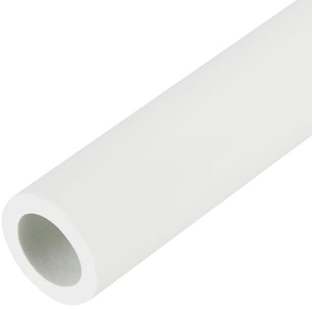 QUARKZMAN 45.7cm Rohrisolierung Schaumstoff, Durchmesser 22mm Isolierstärke 5mm Heizungsrohr Verkleidung für Fitnessgeräte, Rohre, Handhaben (Weiß)