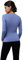 YSABEL MORA Thermo-Unterhemd für Damen, langärmlig, Komfort und maximale Wärme, um die Kälte zu bekämpfen und Sie im Winter warm zu halten, mit Wärmespeicherungstechnologie, blau, Large