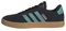 adidas Vl Court 3.0 Shoes Herren Schuhe, Core Black Powder Teal Silver Met, 43 1/3 EU