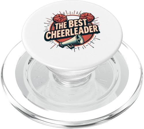 The Best Cheerleader Pompons Megafon PopSockets PopGrip für MagSafe