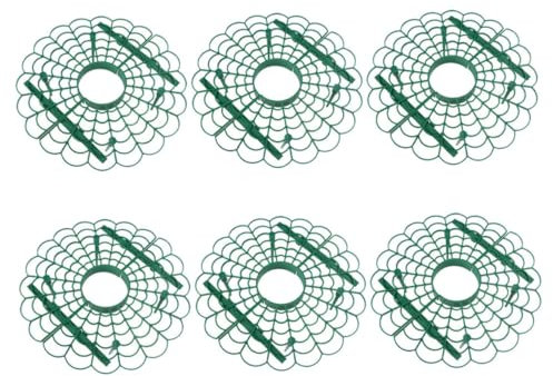 PAMINGONO 6stücke Teiliges Erdbeerstützsystem Rankhilfe Für Erdbeeren Und Gartenpflanzen Für Balkon Und Garten