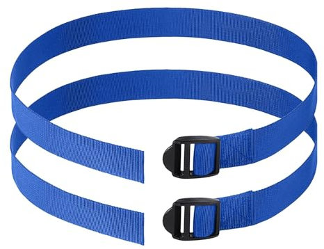 Fußgurte für Rudergeräte, Pedalgurte für Heimtrainer, 2X elliptische Fußschlaufen für Fitness, Rudergerät Fußschlaufen für Beinsport, Fitnessstudio, Radfahren, Pedal-Fußschlaufen