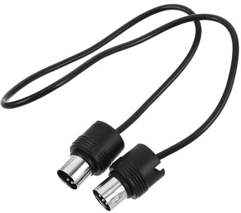 Hoement Midi-kabel Din Stecker Stecker Für Synthesizer Keyboard Elektronisches Klavier Externe Soundkarte Audioverstärker Midi-schnittstelle Rechtwinkliges Anschluss
