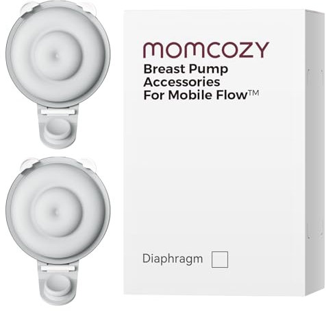 Momcozy Mobile Flow | M9 Upgrade Diaphragm, Original Mobile Flow | M9 Upgrade Breast Pump Replacement Accessories, 2PCS