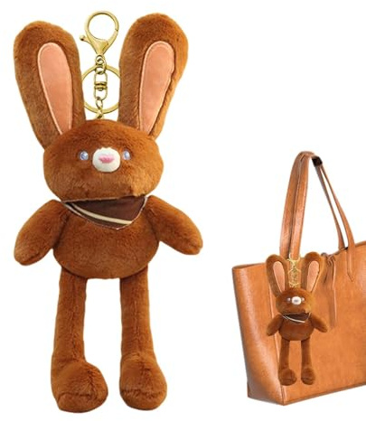 Zunetsutock Kaninchenschäler, Keyboardhalter für Ohrtaschen - weicher Kaninchen Soft Clewhain Wanzen für Kinder Anhänger für Kinder