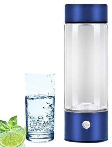 Bouteille d'eau portable - Gobelet à eau à hydrogène rechargeable par USB | Générateur d'eau à hydrogène, gobelet d'eau alimentaire de 420 ml, bouteille amovible pour sports de plein air