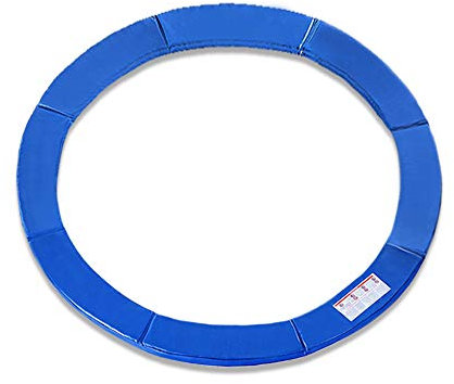 VANCHEMO Trampolin Gartentrampolin Randabdeckung, Ø 244 305 366 cm, Federabdeckung, Randschutz, Sicherheitsmatte, UV-resistent, reißfestes Trampolinzubehör, Standardgröße