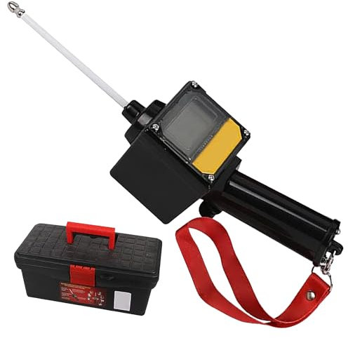 Missmisq Détecteur d'Ovulation Canine - Sonde Magnétique de 5 cm pour Appareil de Reproduction,Détecteur Étanche à Piles avec Dragonne et Accessoires d'Élevage pour Fertilité