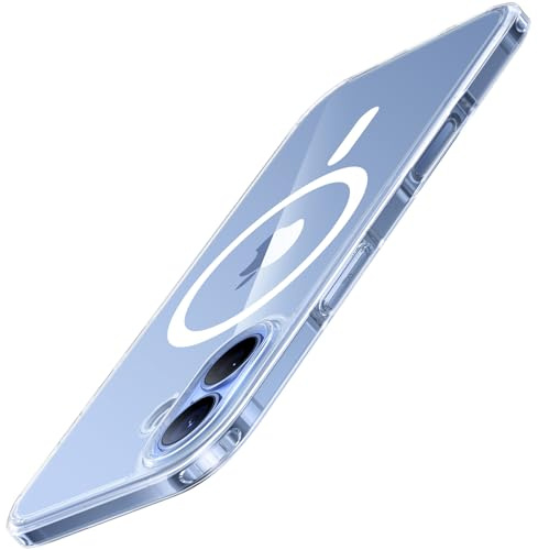 TORRAS Ultra Dünn für iPhone 17 Hülle für MagSafe Handyhülle 17,Transparent | [Nr. 1 Magnetkraft] für Handyhülle iPhone 17 Case, 0,07 cm ultradünn, 19 N, stoßfest, kratzfest, Gefühl wie ohne Hülle