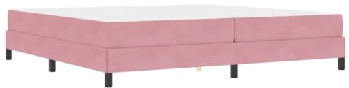vidaXL Boxspring Velvet Bett mit Schaumstoffmatratze – Moderne Schlaflösung im luxuriösen rechteckigen Design
