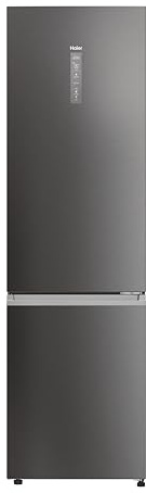 Haier 2D 60 Series 3 Pro HDPW3620CNPD - Frigorífico Combi, Funciones inteligentes, Conexión WIFI, Motor Inverter, Cajón My Zone Pro, Total No Frost, Ancho 60cm, 406L, Iluminación LED, Dark Inox