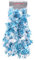 Christmas Concepts® 3m Blau & Weiß Lametta mit Schmetterlingen - Weihnachtsschmuck