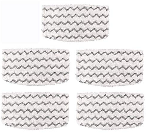 Aunifun 5 Packs Steam Mop Pads Replacement for Shark Steam Mop Hard Floor Cleaner S1000A Shark Vacuum Cleaner S1000A S1000C S1000WM S1001C
