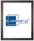 Bildershop-24 Puzzlerahmen London für Puzzle ca. 500-1000 Teile 50x70cm 70x50cm Wenge (Dekor) mit Acrylglas
