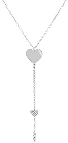 Orphelia Damen-Ketten mit Anhänger 925 Sterling Silber zirkonia ZK-7384