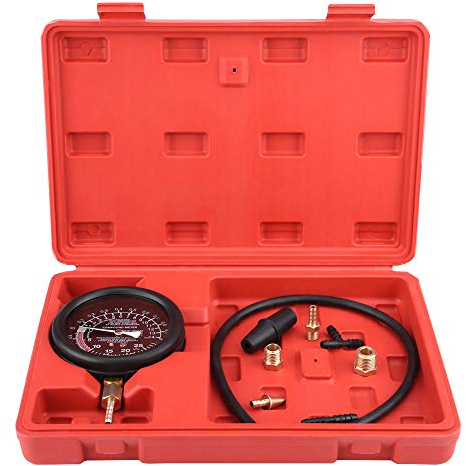 Vakuum- und Kraftstoffpumpen-Tester-Set, Keenso Auto-Motor-Vakuum-Kraftstoffpumpe und Vakuum-Tester, Vergaser-Diagnose, Leckage-Tester, Auto-Karosserie-Reparatur