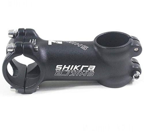 BIKECO 31,8 Vorbau 7 Grad 45 mm 55 mm 65 mm 70 mm 80 mm 90 mm 100 mm 110 mm Fahrradlenkervorbau für Mountainbike, Rennrad, BMX, Rennrad (schwarz, 90 mm)