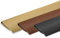 Ribelli Baguette de Finition en PVC, 100 cm, Anthracite-1 pièce