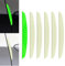 Hochwertiger Türkantenschutz Autotür Kantenschutz Türkantenschutz Auto Schwarz Gummi Türkantenschoner Türkantenschutz Aufkleber Türkantenschutz für Autotüre 6 Pcs (Transparent(Noctilucent))