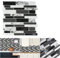 UISEBRT 3D Fliesenaufkleber Küche 30 * 30 cm Fliesenspiegel Selbstklebend Fliesensticker Bad Fliesendekor Aufkleber Fliesen Folie (Marmor Design - A Typ)