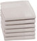HOULIFE Herren Taschentücher - Stofftaschentücher Damen, Einfarbige Taschentücher Stoff aus Reiner 60S Baumwolle für Alltagsgebrauch Hochzeit, 40x40cm/16x16’’ (khaki, 6 Stücke)