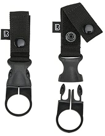 Brandit Belt and Molle Loop Bottle Holder 2 Pack black Gr. OS