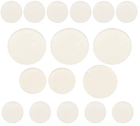 Klarinetten-Pads 17 Stück – Schallloch-Pads für Bb-Klarinette, Klarinettendichtungen aus hochwertigem Filz, Ersatzpads für Klarinette, Klarinettenteile, Klarinettenzubehör für Reparatur