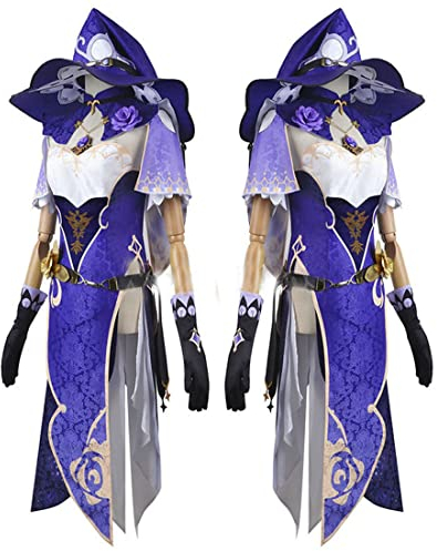 VOZILO Geeignet für Genshin Impact, Anime-Cosplay-Kostüme, Schlüsselanhänger, Schlüsselbeinketten, Paargeschenke, Halloween, Weihnachten, Anime-Peripheriegeräte, Halskettenanhänger, Souvenirs,A-L