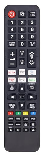 Riry Nouveau Remplacement telecommande Samsung pour Smart TV,Télécommande Universelle de Rechange pour Samsung Smart-TV.