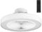 Taurus - Ventilador de Techo Fresko Invisible 40W | 7 Aspas Protegidas | Motor DC | Ultrasilencioso | 3 Tipos de Luz | 6 Velocidades | Función Verano/Invierno | Control Remoto y Temporizador 8h