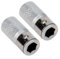 Oniissy 2PCS 1/4 Square Drive to 1/4 Hex Shank Socket Bits Converter Screwdriver Holder, Adapter, Socket Adapter