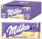 Milka Weiße Schokolade Alpenmilch-Tafel, 24 x 90g