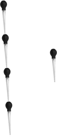 ibasenice Turkey Baster for Cooking Injector Tube for BBQ Roasting and Marinating Easy to Clean Meat Flavor Pump for Chicken and Turkey
