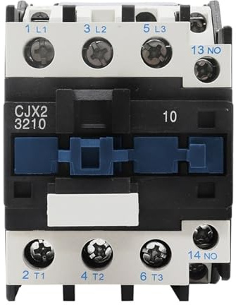 CJX2-3210 AC-Schützschalter 32A Magnetschütz LC1-D3210 AC220V/380V 50/60HZ CJX2-3201 1 Stück(CJX2-3201 AC380V)