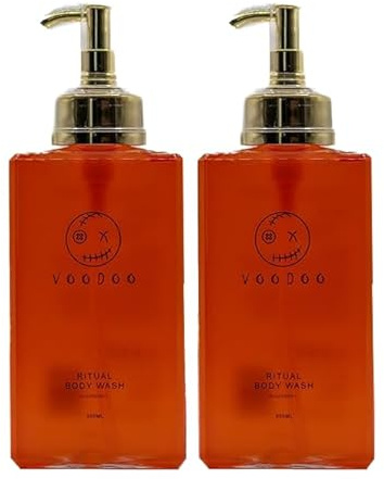 Voodoo Ritual Shower Gel | Refreshing Berry Scent Body Cleanser | Softens, Hydrates Skin & Awakens Senses (300 ML- Raspberry) - Pack of 2