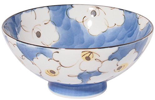 Star Characters Pottery Dark Painting Flowers Indoor and Outdoor Bowl Extra Large Blue 25???715948 φ5.6×H2.6in