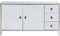 Kare Design Sideboard Rivet, 35x140x80cm