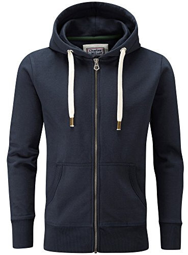 Charles Wilson Originals Zip Hoody (Deep Navy, Small), Deep Navy, S