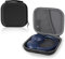 Linkidea Headphones Carrying Case Compatible with Sony WH-1000XM5/1000XM4/1000XM3/CH700N/ULT900N, Protective Hard Shell Travel Bag with Cable, Charger Storage (Black)