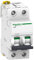 Schneider Electric A9F74232 IC60N Interruttore, ACTI9, 2P, 32A, Curvatura C, 50/60Hz, Bianco