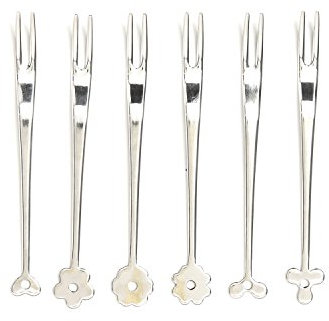 KASANOVA Set forchette da Dessert, in Acciaio Inox