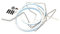 Hotpoint Genuine Drum Bearing Shaft Kit with Frond Pads & Seal For Tumble Dryers C00307120 by SparesPlanet